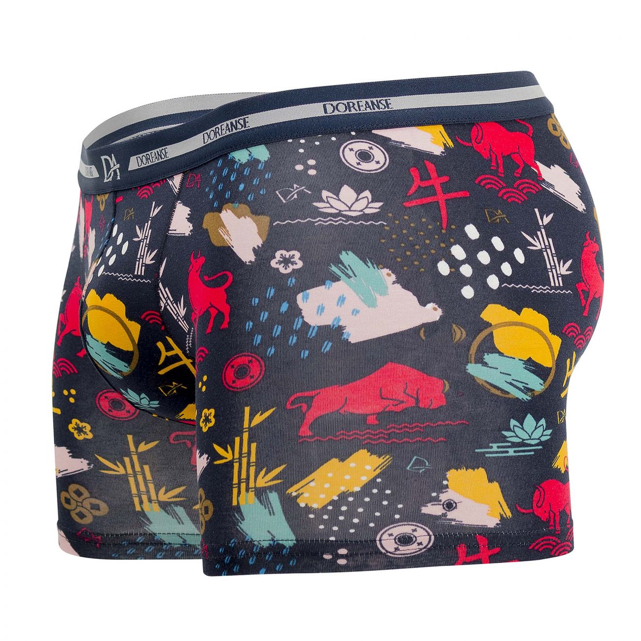 Doreanse 1849-PRN Year of the Bull Trunks Color Printed - DealByEthan.gay loves Doreanse
