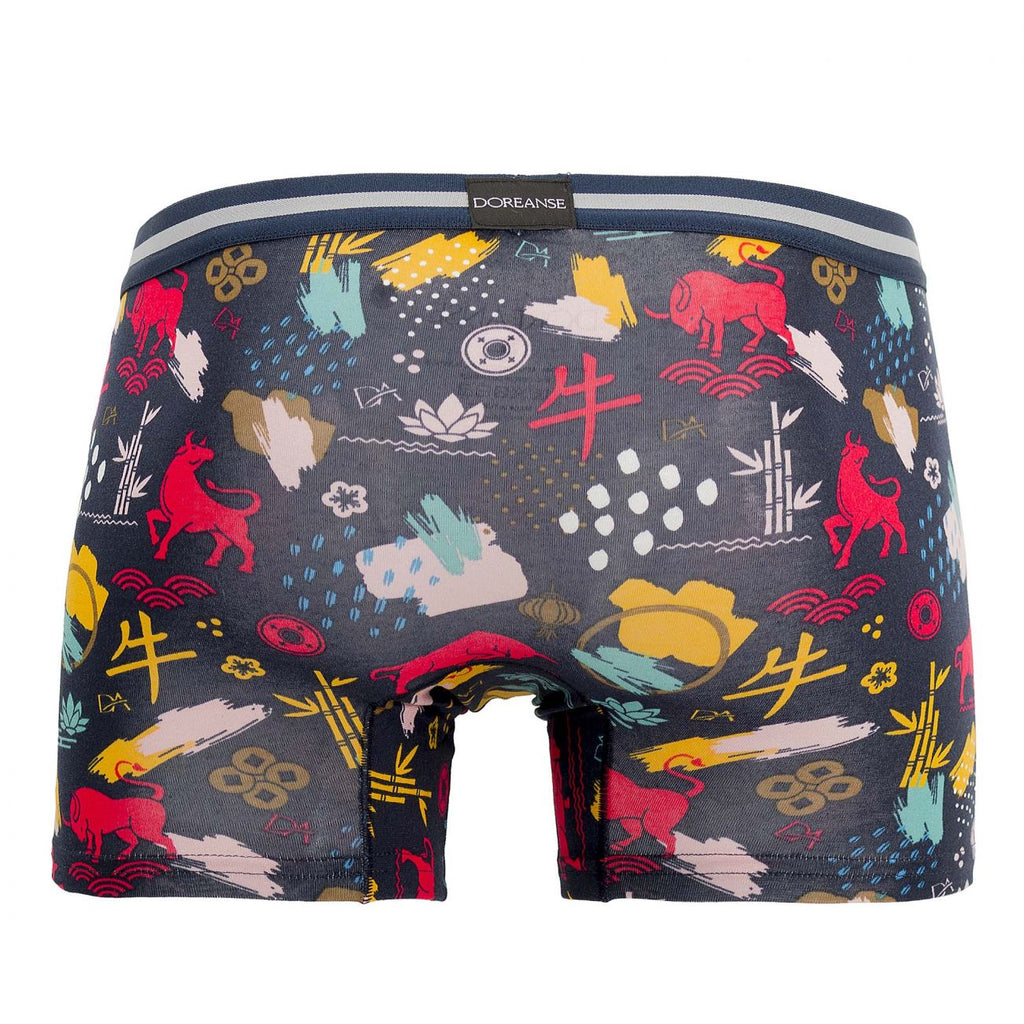 Doreanse 1849-PRN Year of the Bull Trunks Color Printed - DealByEthan.gay loves Doreanse