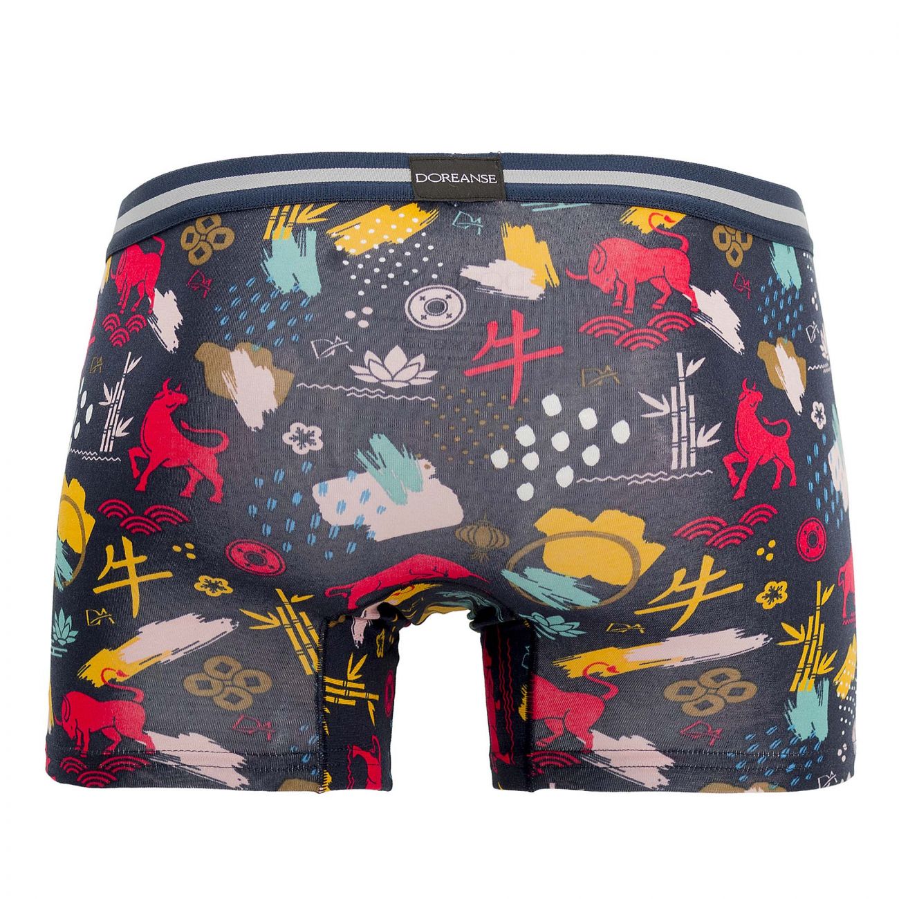 Doreanse 1849-PRN Year of the Bull Trunks Color Printed - DealByEthan.gay loves Doreanse