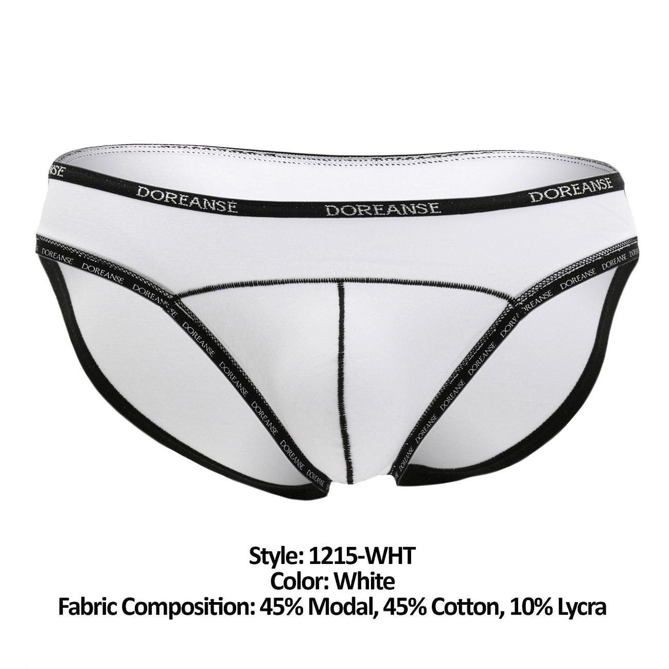 Bikini desnudo Doreanse 1215-WHT Color blanco