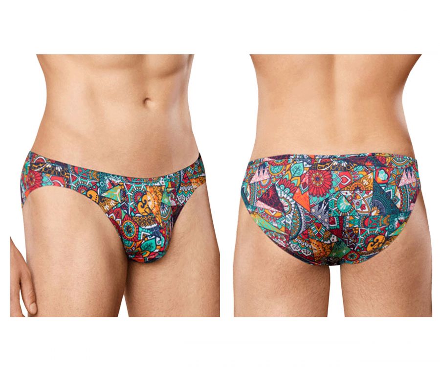 Doreanse 1217-PRN Groovy Bikini Farbe bedruckt