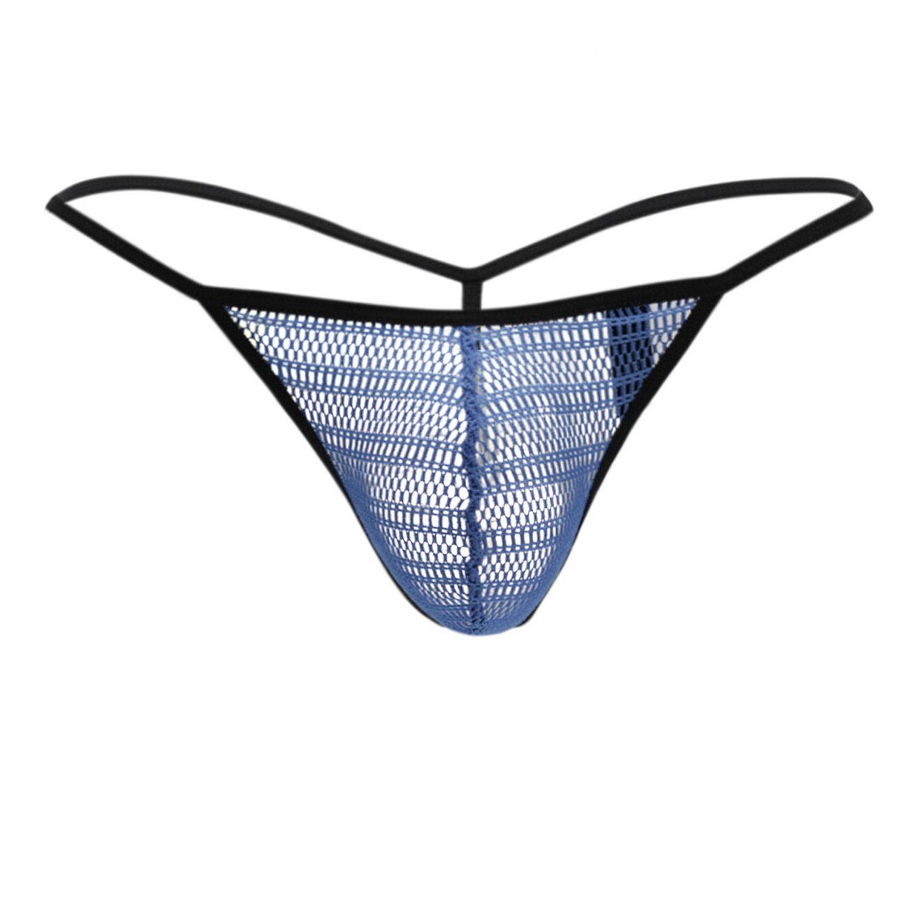 Doreanse 1306-BLU Mesh-String Tanga Farbe Blau
