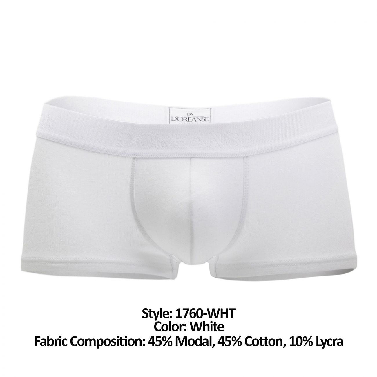 Baúl de poca altura Doreanse 1760-WHT Color blanco