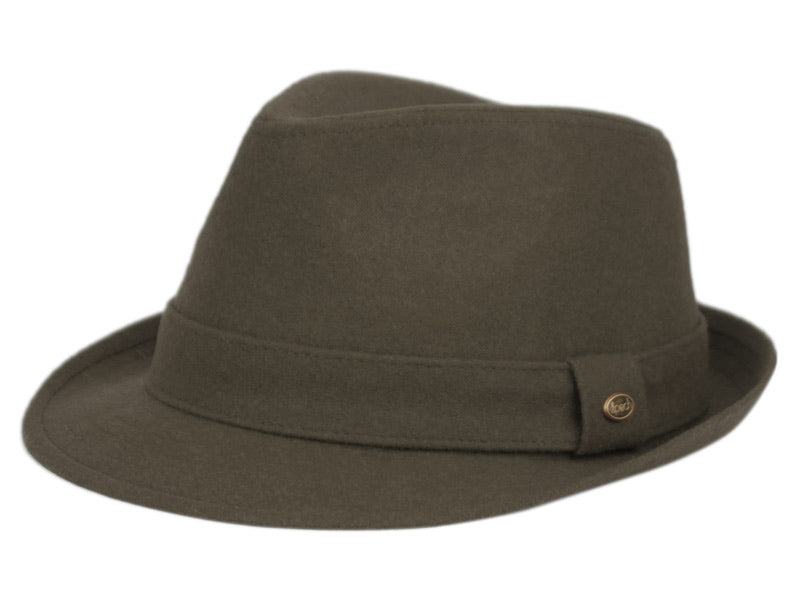 SOLID WOOL FEDORA - 2 COLORS - DealByEthan.gay