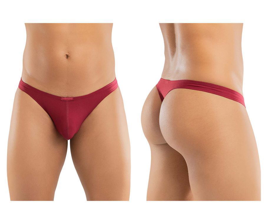 ErgoWear EW1157 X4D Thongs Color Burgundy - DealByEthan.gay loves ErgoWear