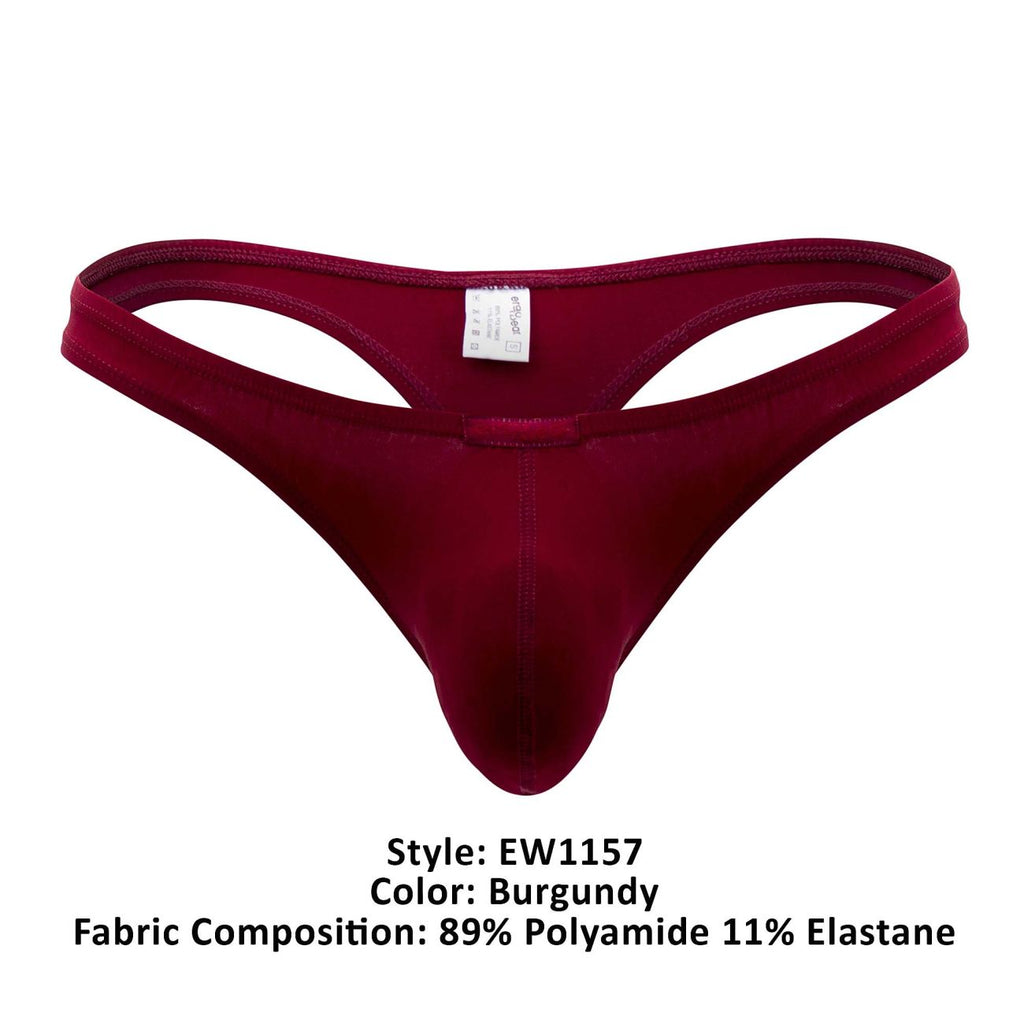 ErgoWear EW1157 X4D Thongs Color Burgundy - DealByEthan.gay loves ErgoWear