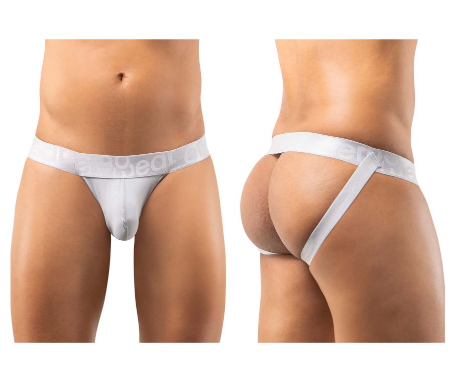 ErgoWear EW1192 MAX XV Jockstrap Color Silver - DealByEthan.gay loves ErgoWear