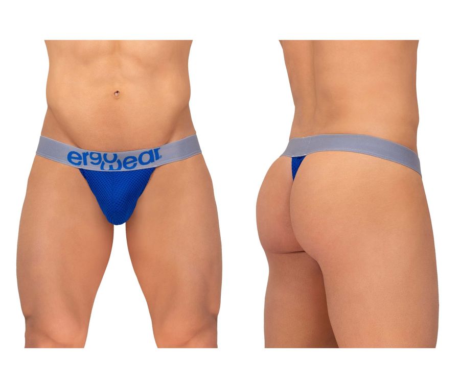 ErgoWear EW1211 MAX MESH Thongs Color Cobalt Blue - DealByEthan.gay loves ErgoWear