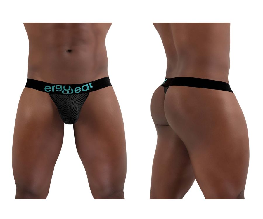 ErgoWear EW1387 MAX Thongs Color Black - DealByEthan.gay loves ErgoWear