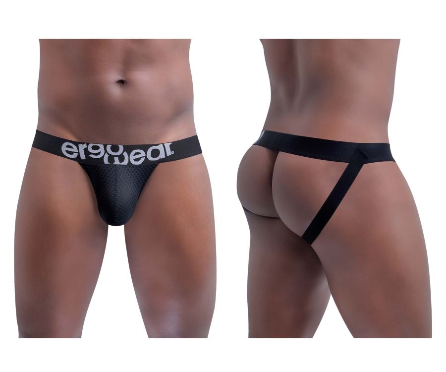 ErgoWear EW1431 GYM Jockstrap Color Black - DealByEthan.gay loves ErgoWear