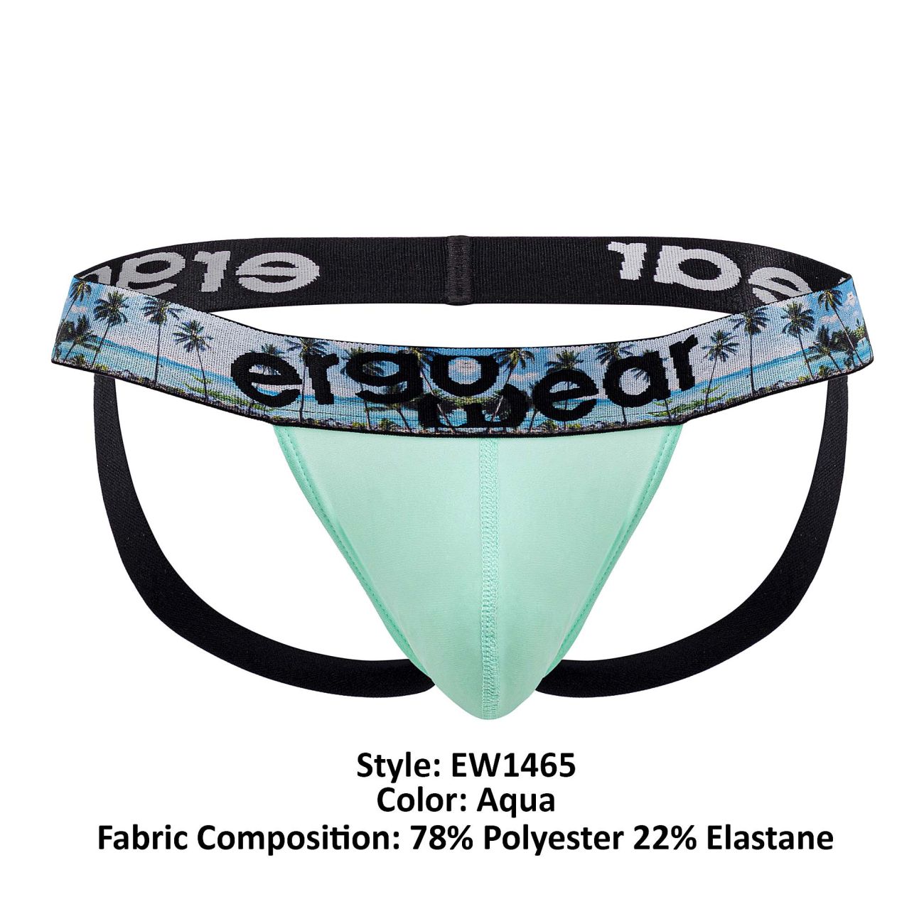 ErgoWear EW1465 MAX SE Jockstrap Color Aqua - DealByEthan.gay loves ErgoWear