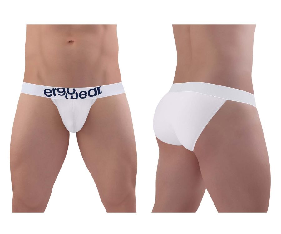 ErgoWear EW1475 MAX COTTON Bikini Color White - DealByEthan.gay loves ErgoWear
