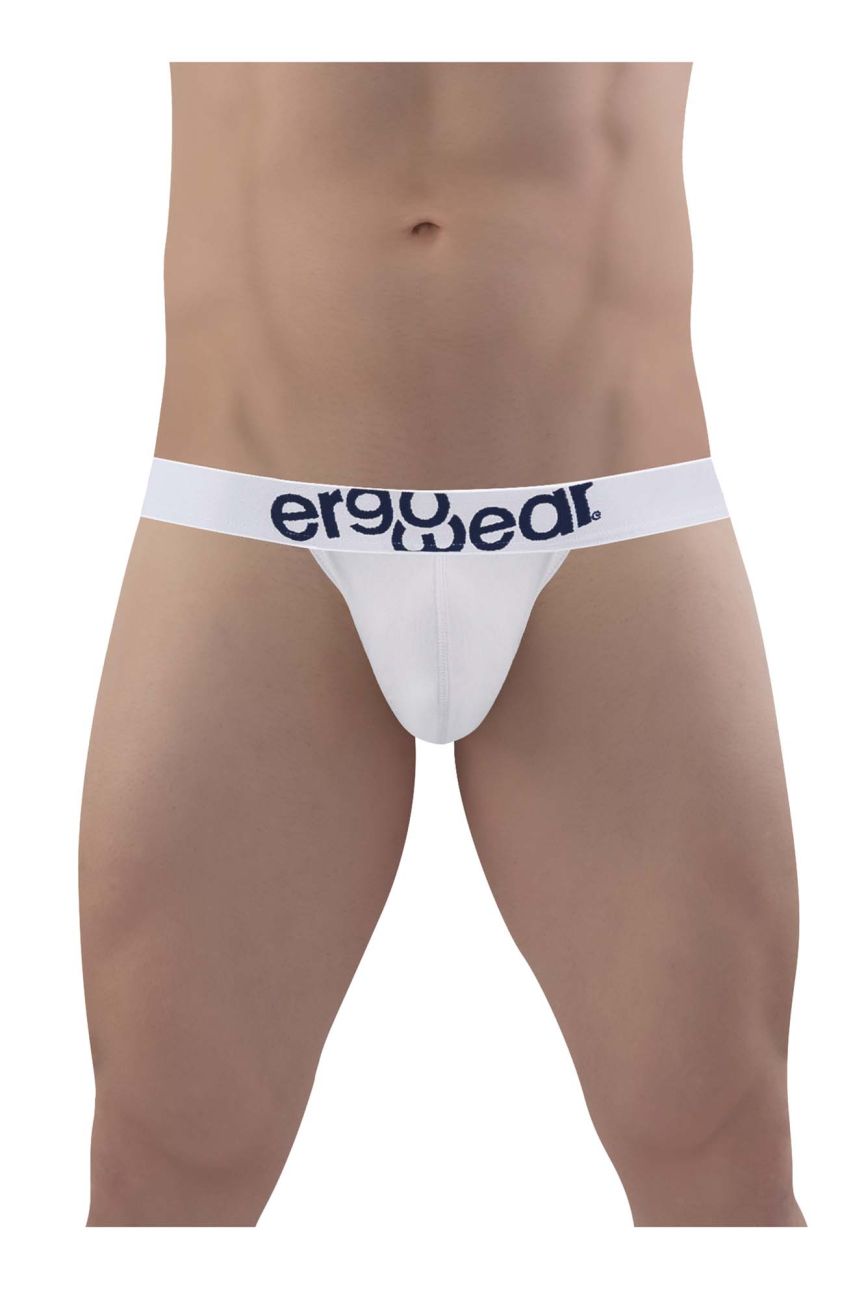 ErgoWear EW1475 MAX COTTON Bikini Color White - DealByEthan.gay loves ErgoWear
