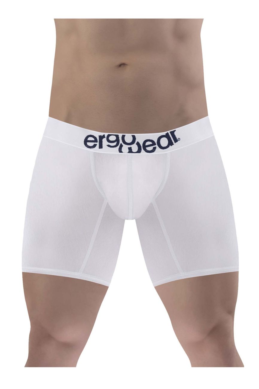 ErgoWear EW1477 MAX COTTON Boxer Briefs Color White - DealByEthan.gay loves ErgoWear