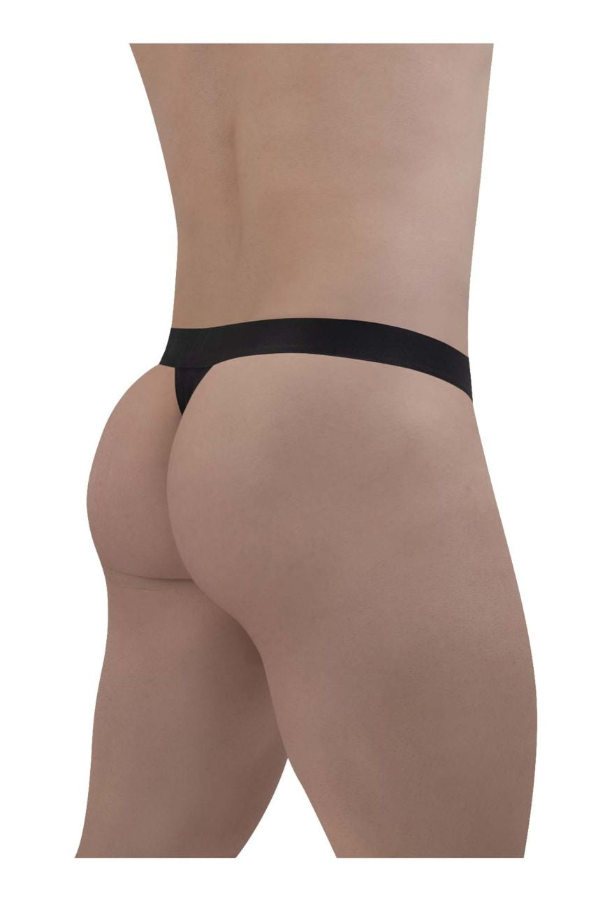 ErgoWear EW1482 MAX COTTON Thongs Color Black - DealByEthan.gay loves ErgoWear