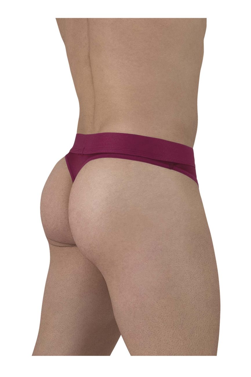 ErgoWear EW1499 HIP Thongs Color Burgundy - DealByEthan.gay loves ErgoWear