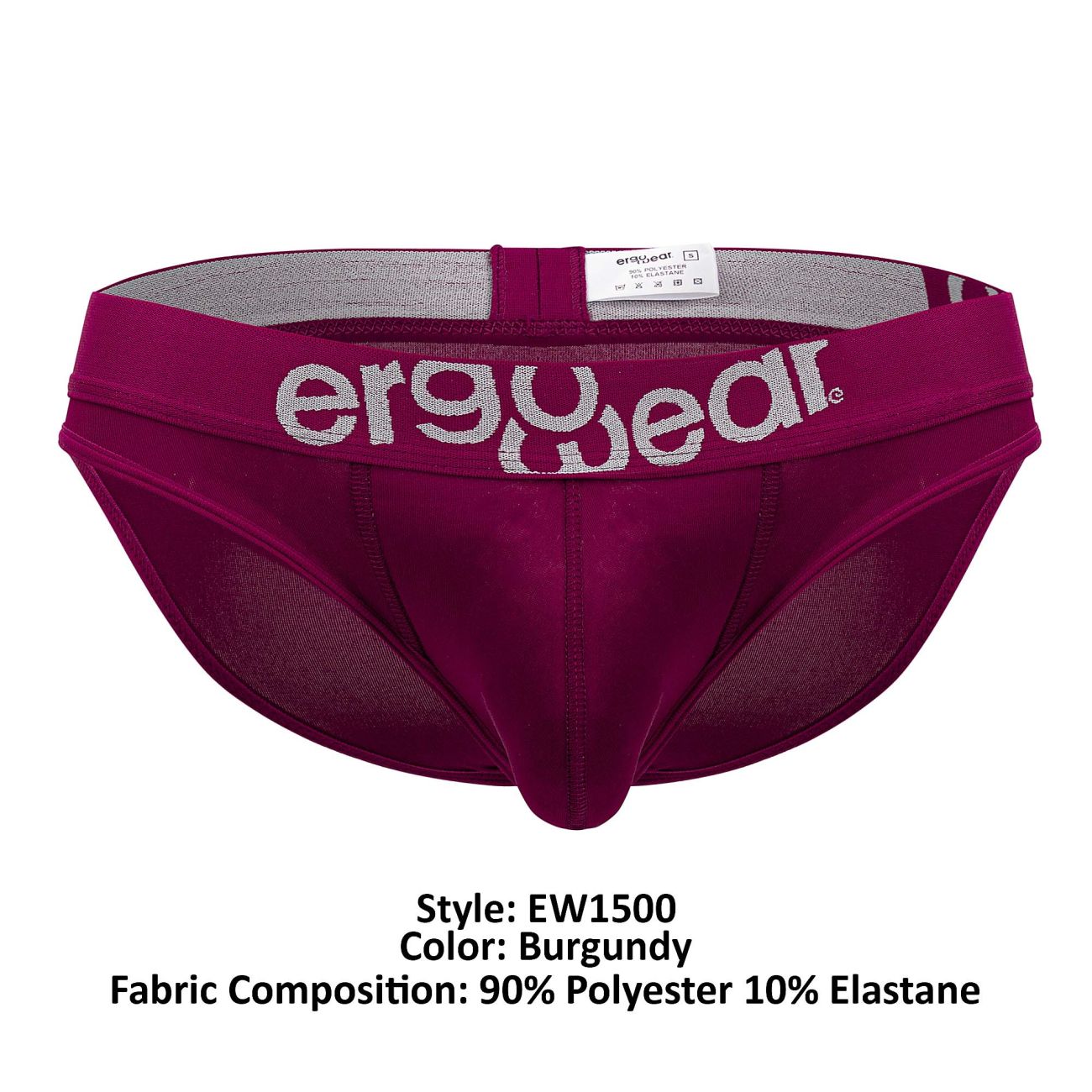 ErgoWear EW1500 HIP Bikini Color Burgundy - DealByEthan.gay loves ErgoWear