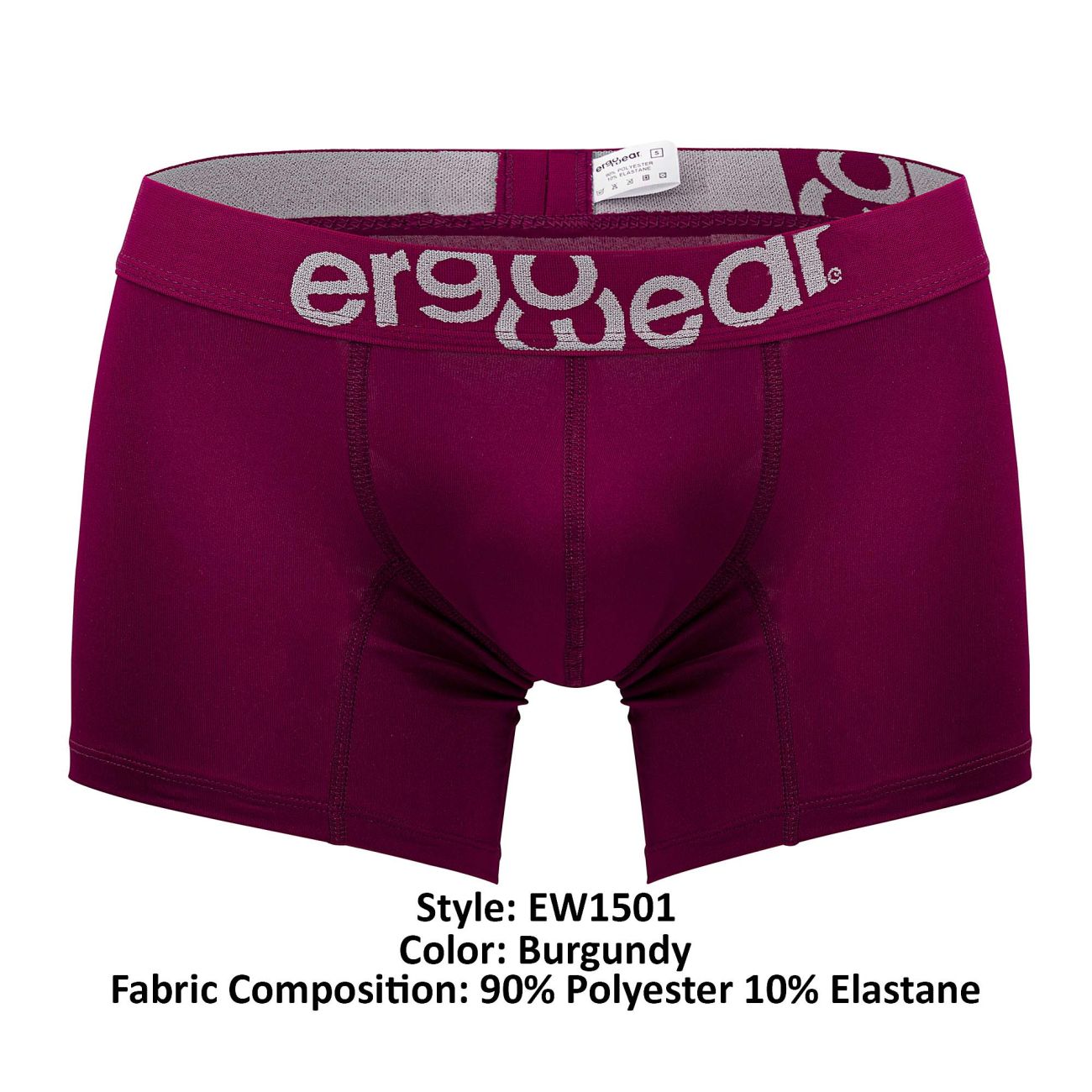 ErgoWear EW1501 HIP Trunks Color Burgundy - DealByEthan.gay loves ErgoWear