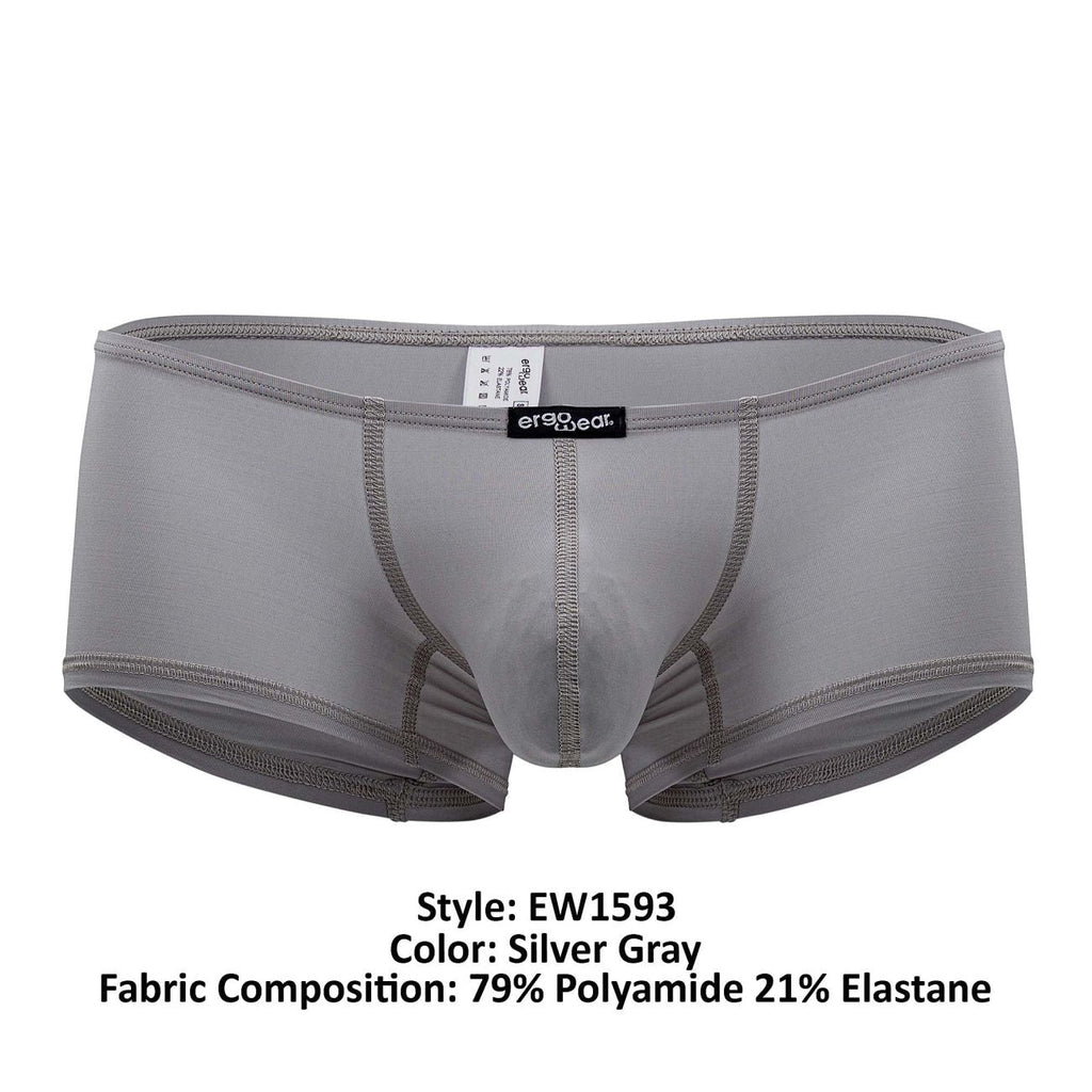ErgoWear EW1593 X4D Trunks Color Silver Gray - DealByEthan.gay loves ErgoWear
