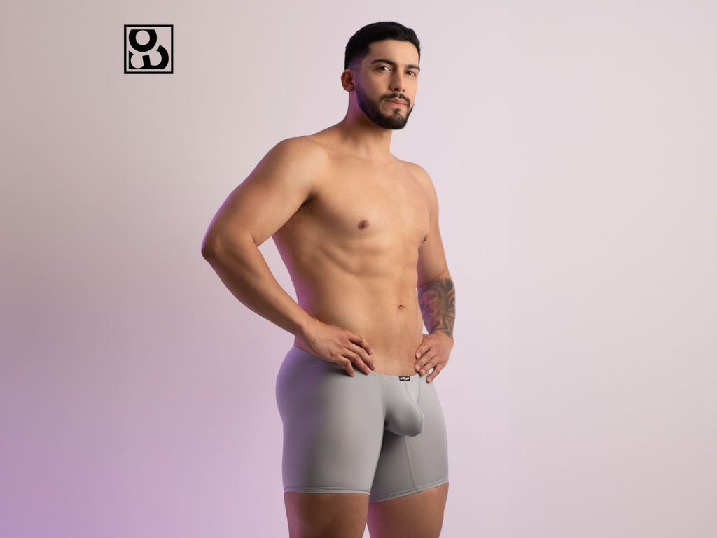 ErgoWear EW1594 X4D Boxer Briefs Color Silver Gray - DealByEthan.gay loves ErgoWear