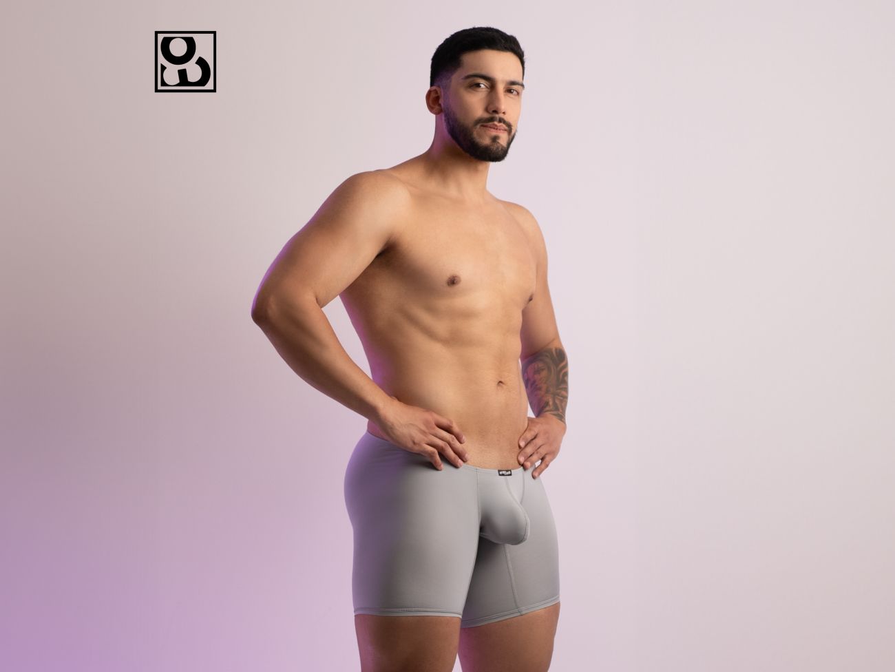 ErgoWear EW1594 X4D Boxer Briefs Color Silver Gray - DealByEthan.gay loves ErgoWear