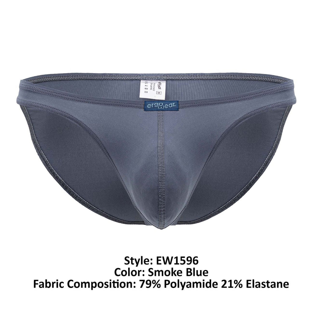 ErgoWear EW1596 X4D Bikini Color Smoke Blue - DealByEthan.gay loves ErgoWear