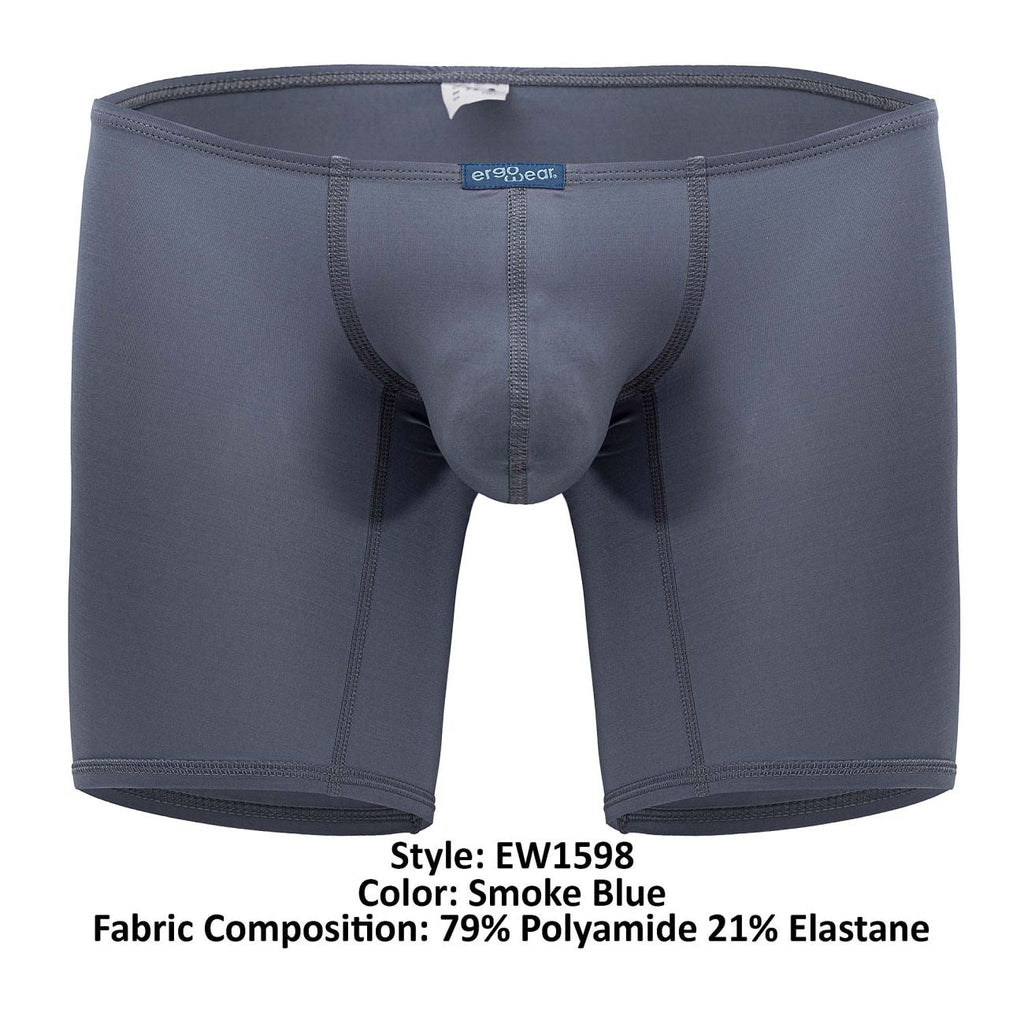 ErgoWear EW1598 X4D Boxer Briefs Color Smoke Blue - DealByEthan.gay loves ErgoWear