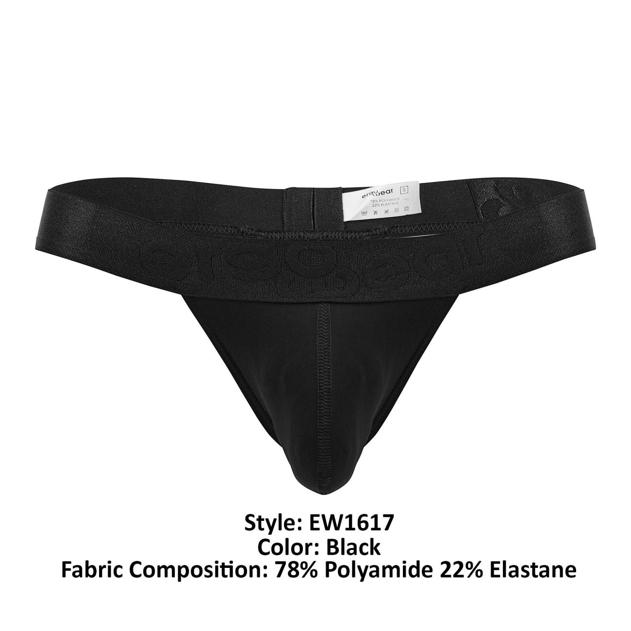 ErgoWear EW1617 MAX XX G-String Color Black - DealByEthan.gay loves ErgoWear