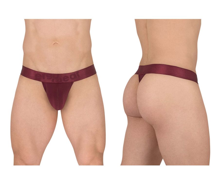 ErgoWear EW1621 MAX XX G-String Color Burgundy - DealByEthan.gay loves ErgoWear