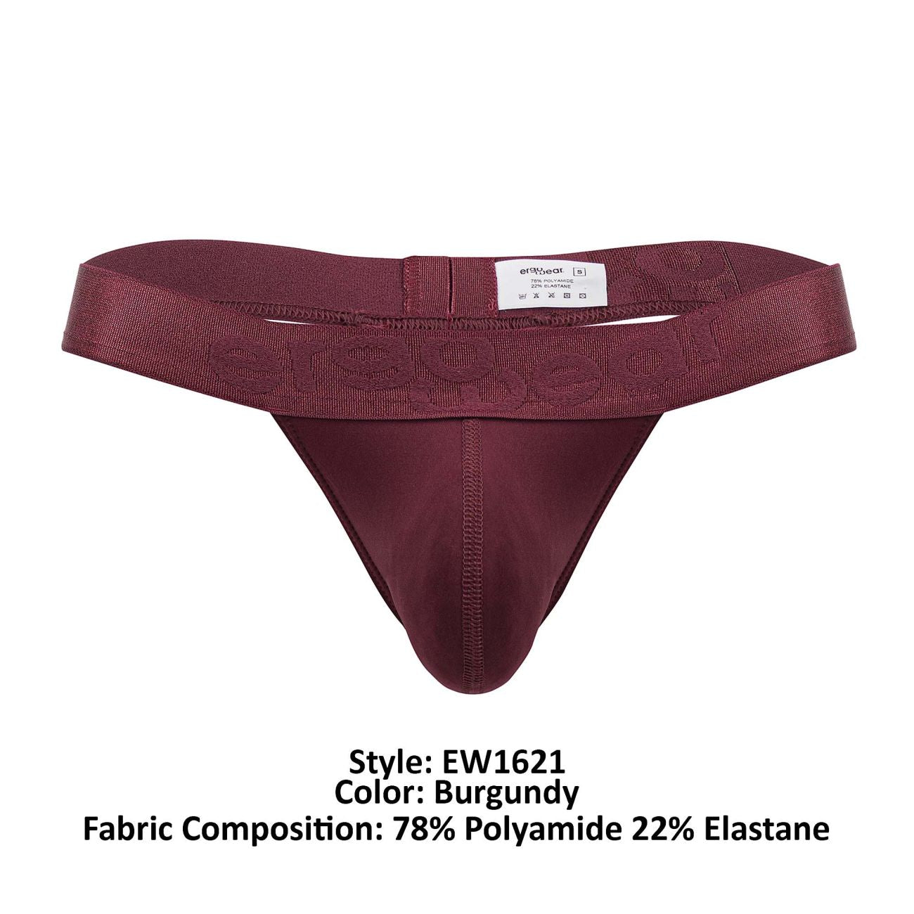 ErgoWear EW1621 MAX XX G-String Color Burgundy - DealByEthan.gay loves ErgoWear