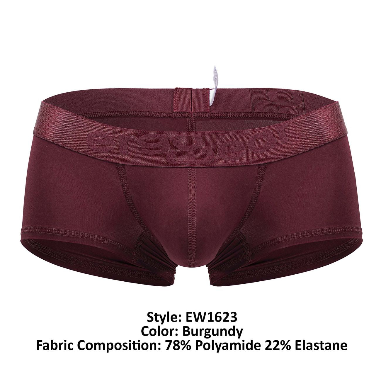 ErgoWear EW1623 MAX XX Trunks Color Burgundy - DealByEthan.gay loves ErgoWear