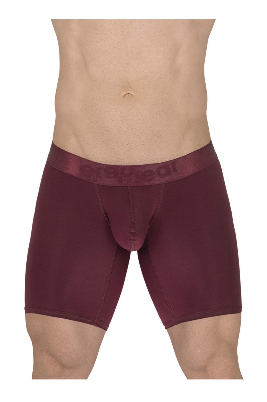 ErgoWear EW1624 MAX XX Boxer Briefs Color Burgundy - DealByEthan.gay loves ErgoWear