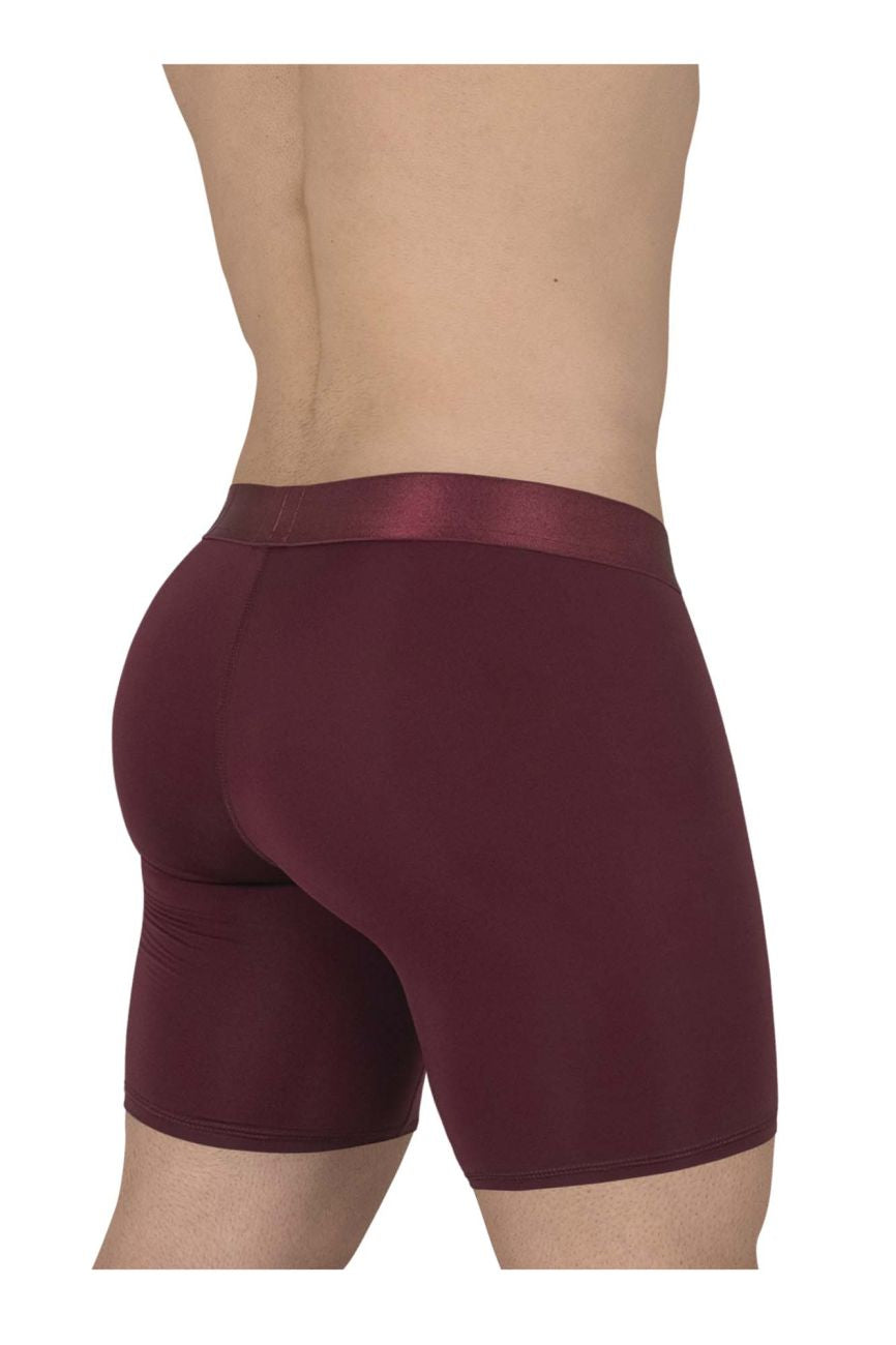 ErgoWear EW1624 MAX XX Boxer Briefs Color Burgundy - DealByEthan.gay loves ErgoWear
