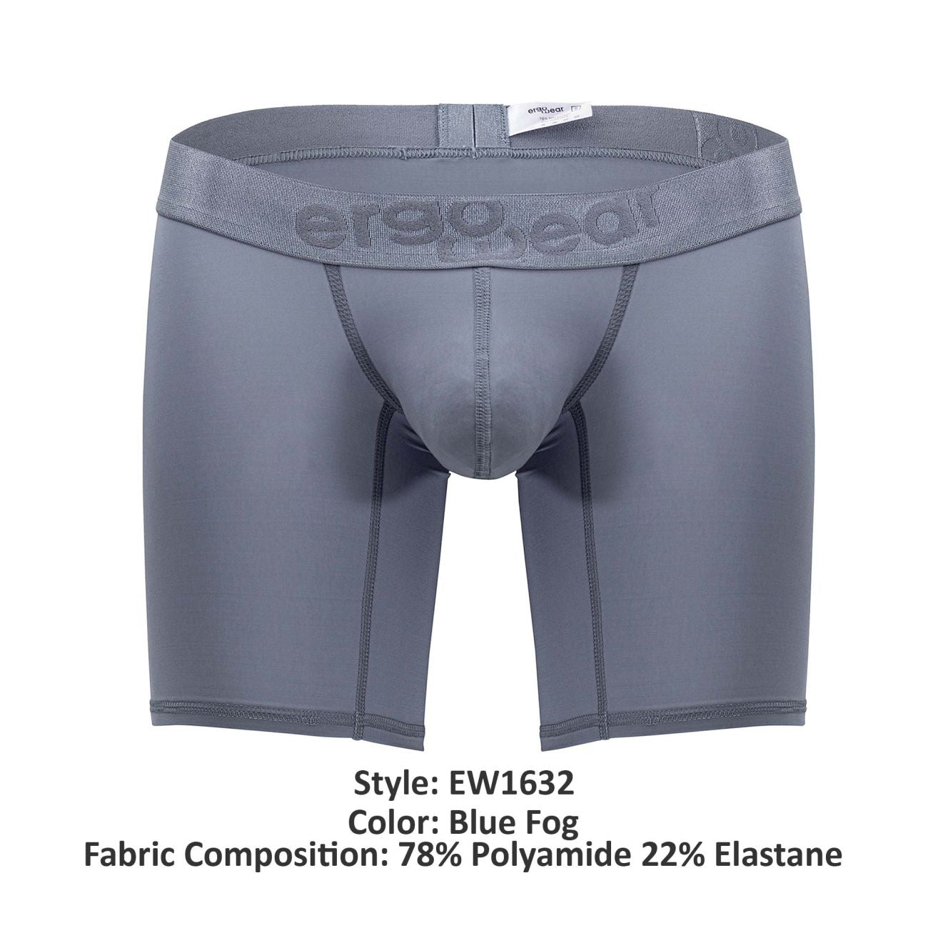 ErgoWear EW1632 MAX XX Boxer Briefs Color Blue Fog - DealByEthan.gay loves ErgoWear