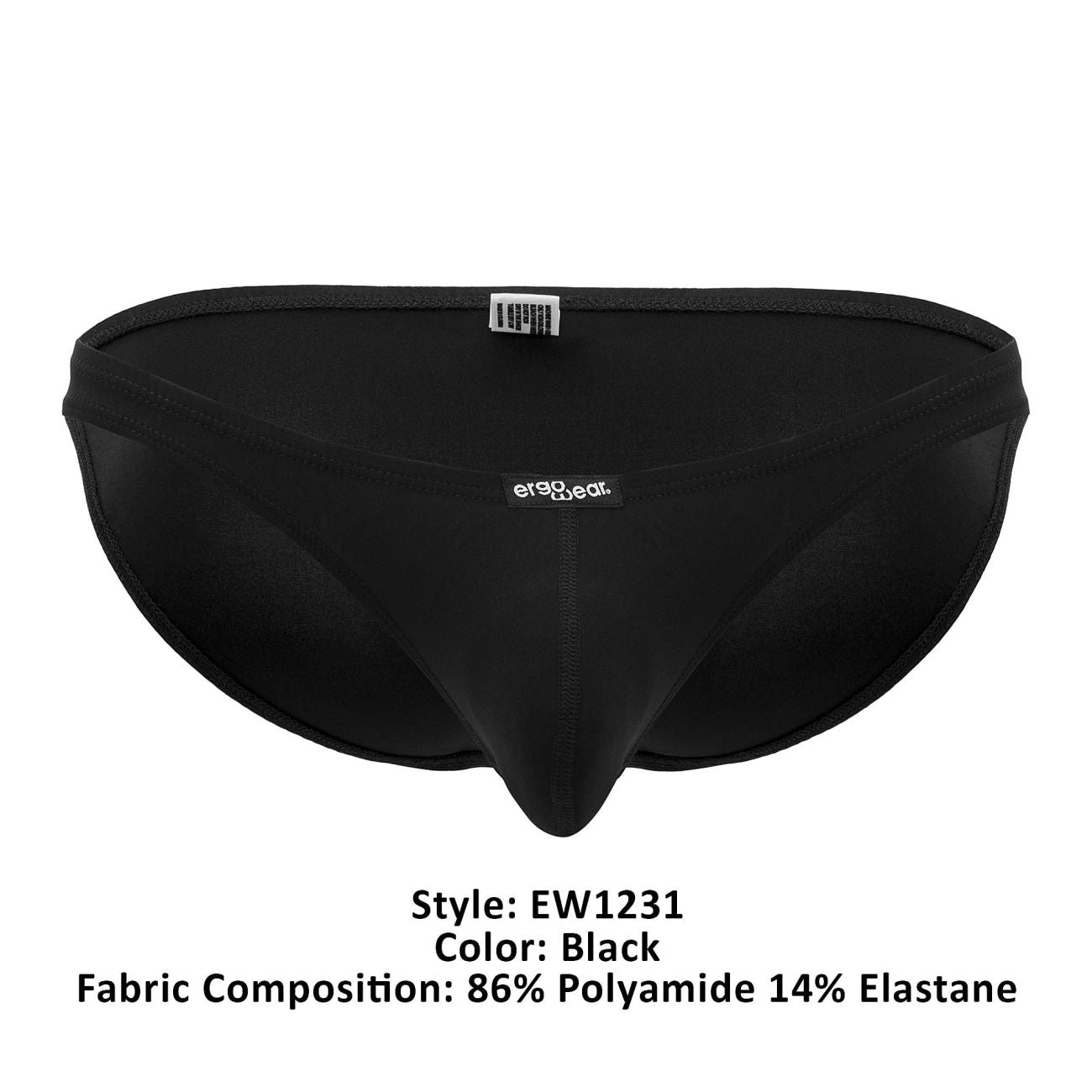 ErgoWear EW1231 X4D Bikini Color Black