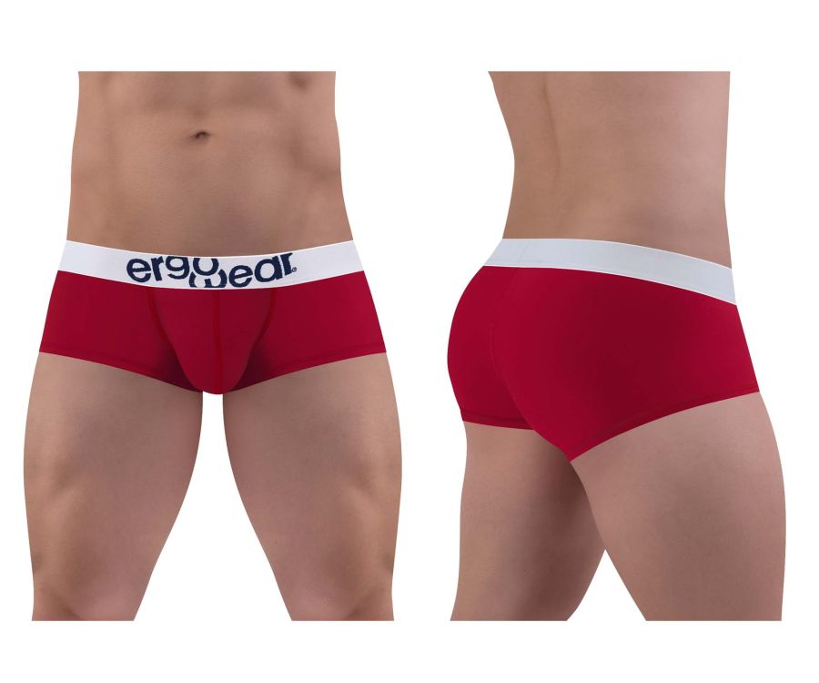 Bañador ErgoWear EW1480 MAX COTTON Color Granate