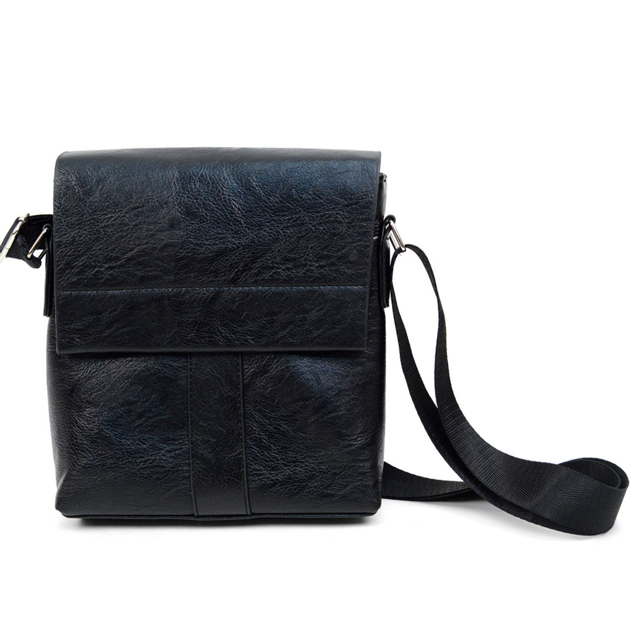 PU LEATHER SMALL CROSSBODY MESSENGER BAG - DealByEthan.gay