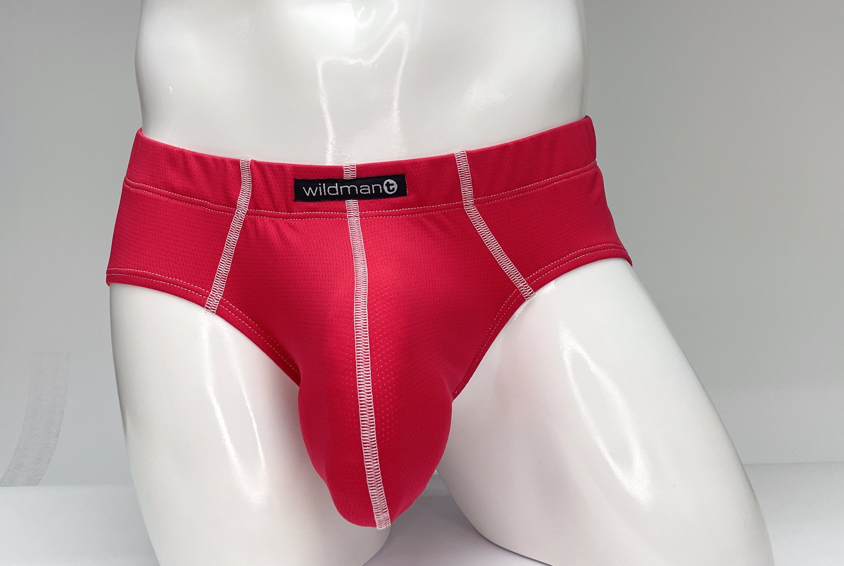 WildmanT Mesh Brief Red - DealByEthan.gay