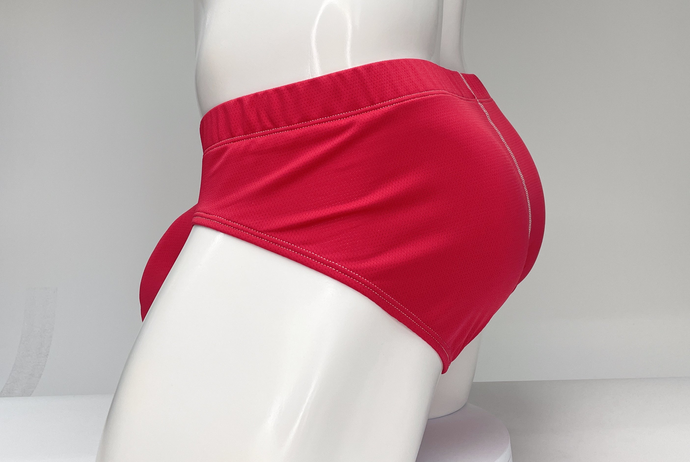 WildmanT Mesh Brief Red - DealByEthan.gay