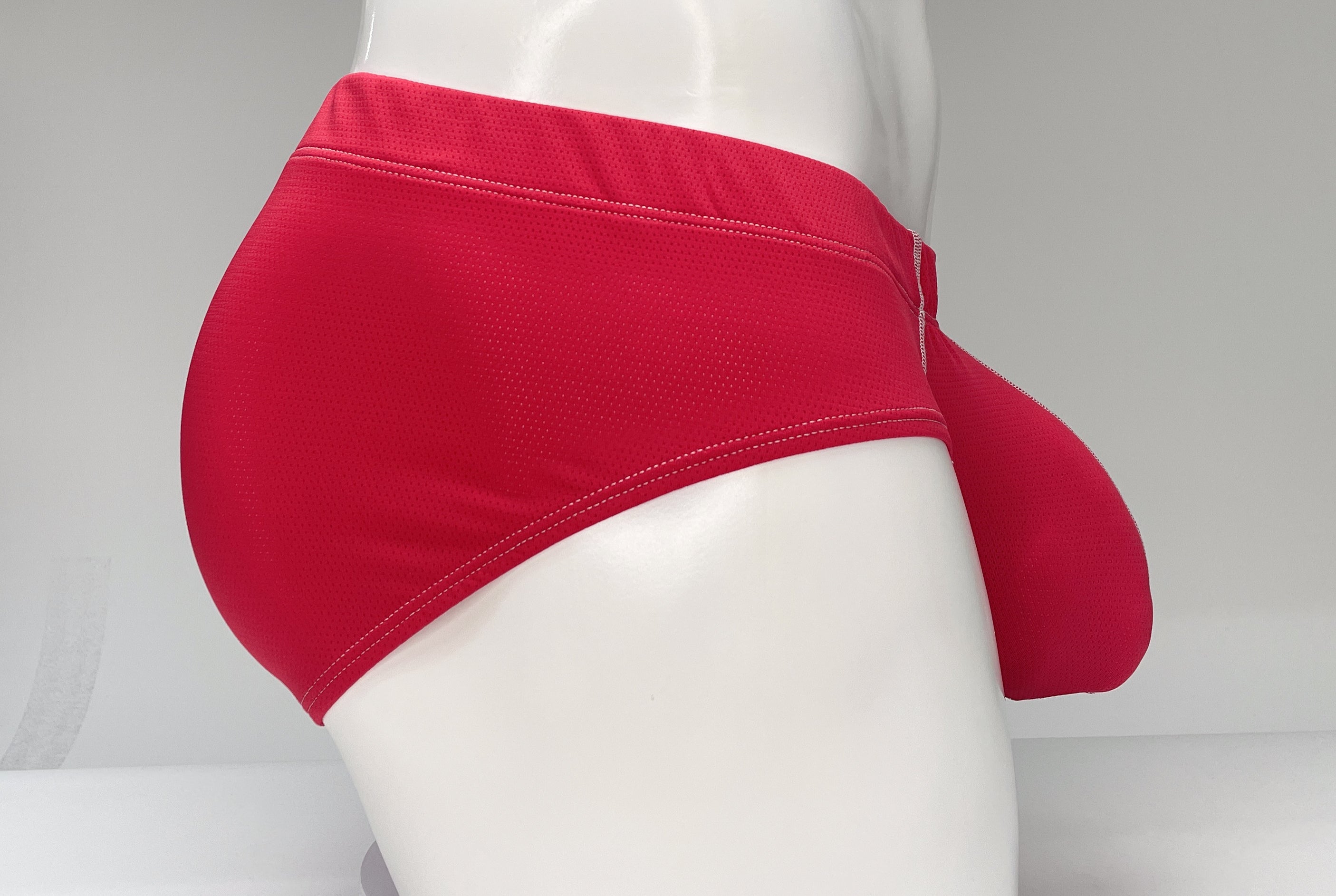 WildmanT Mesh Brief Red - DealByEthan.gay