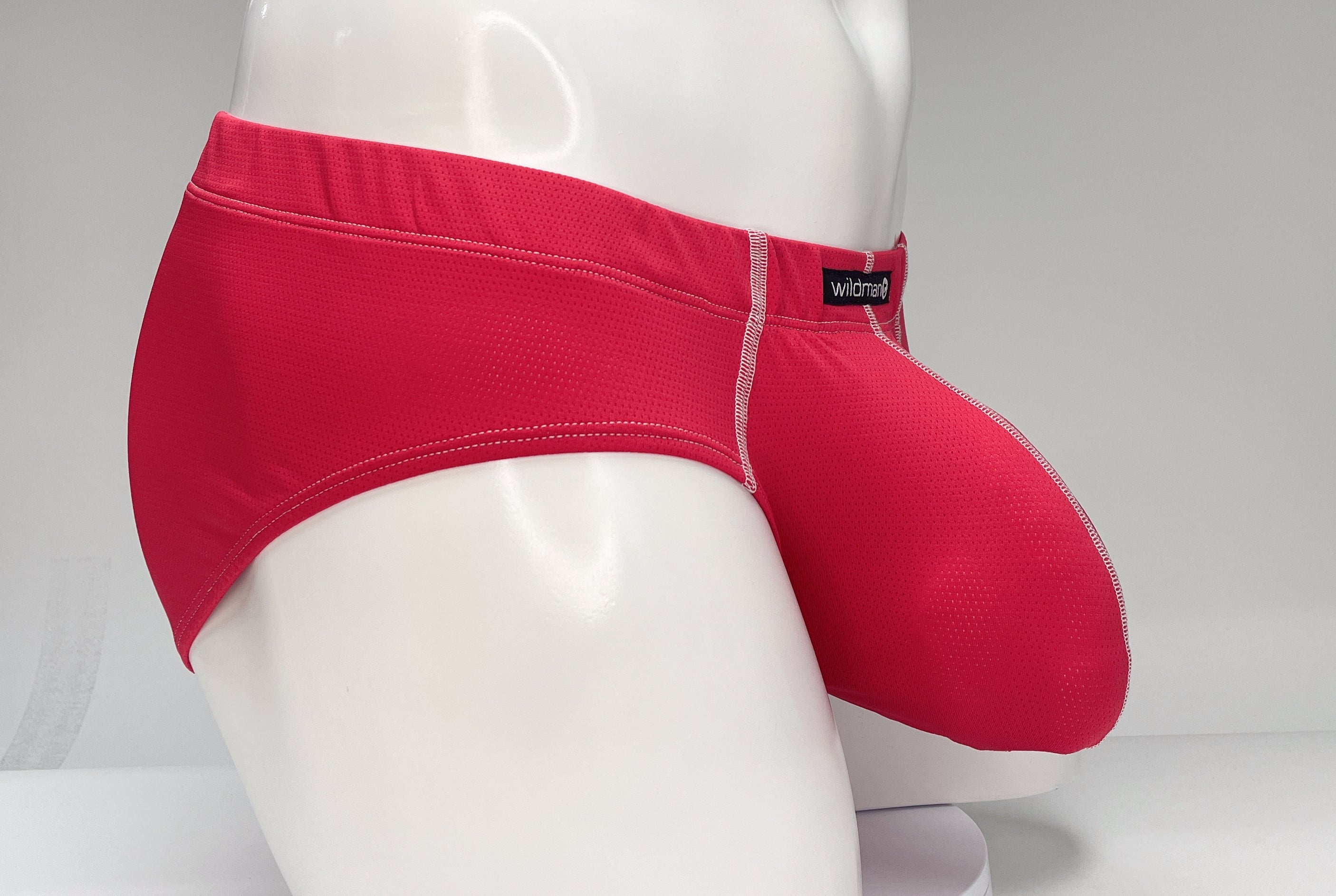 WildmanT Mesh Brief Red - DealByEthan.gay