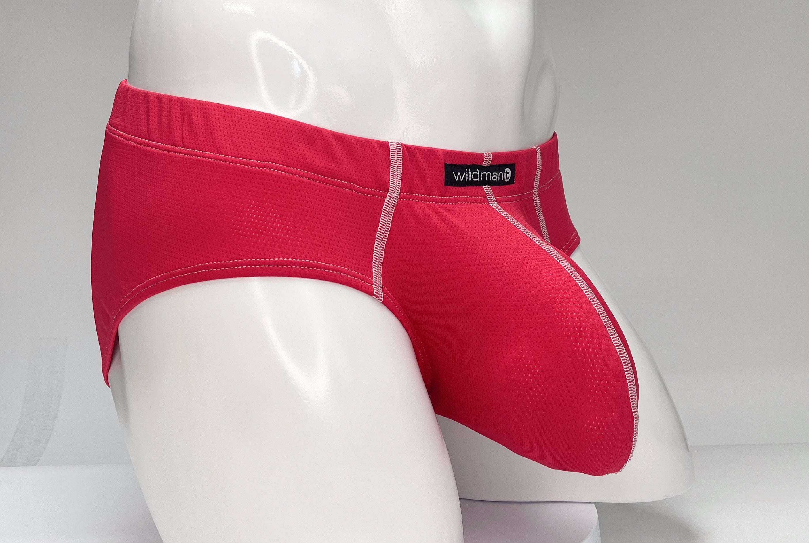 WildmanT Mesh Brief Red - DealByEthan.gay