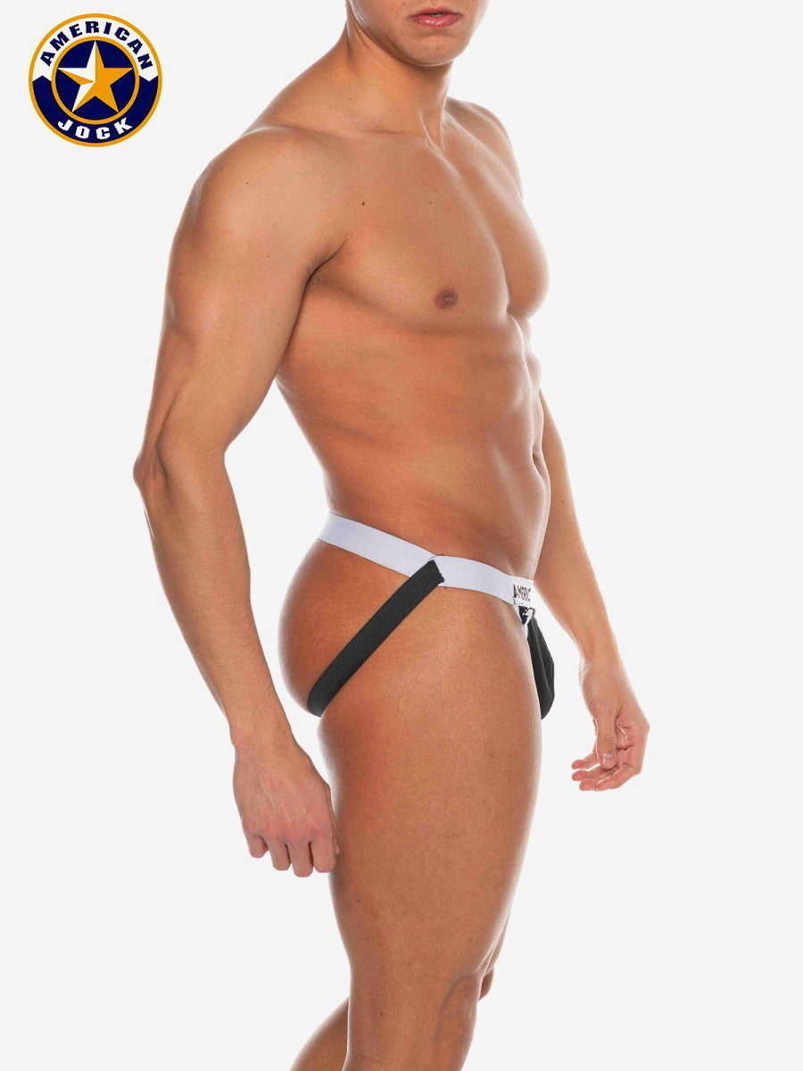 A J Basics Jockstrap w/Removable Code Piece - DealByEthan.gay