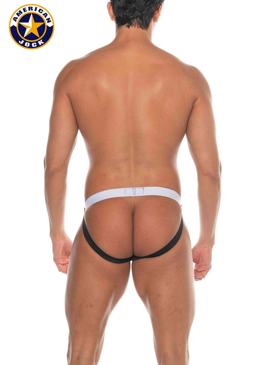A J Basics Jockstrap w/Removable Code Piece - DealByEthan.gay
