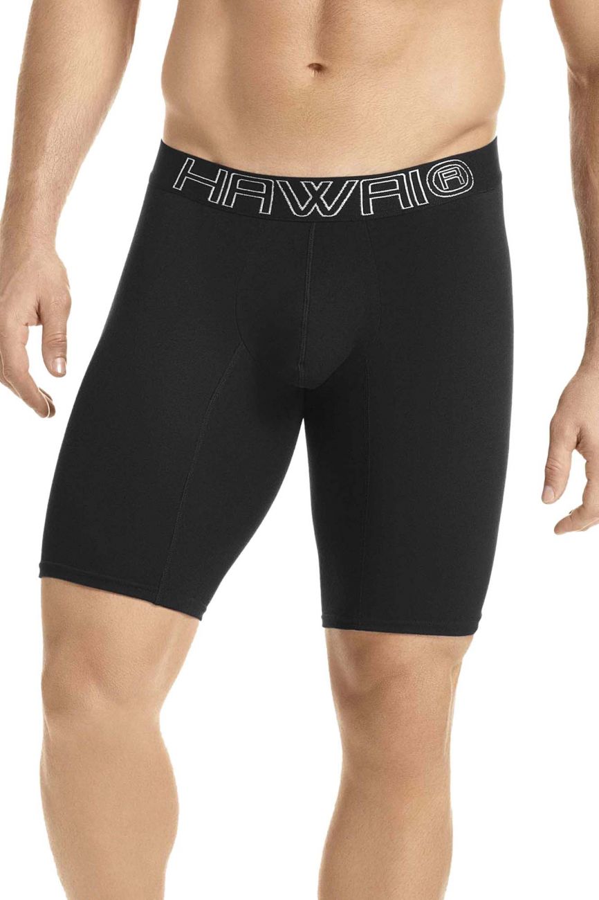 HAWAI 41903 Solid Athletic Boxershorts Farbe Schwarz