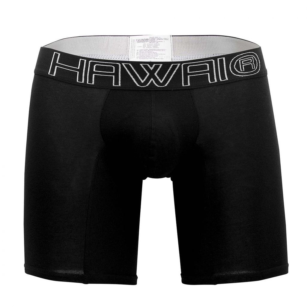 HAWAI 41903 Solid Athletic Boxershorts Farbe Schwarz