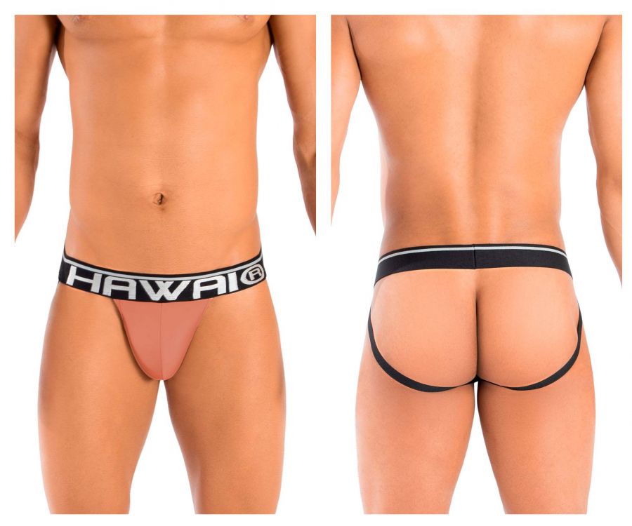 HAWAI 41946 Solid Athletic Jockstrap Farbe Karamell