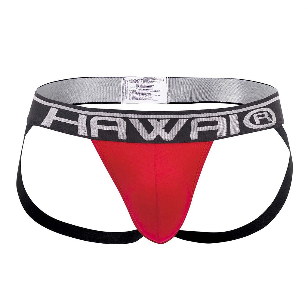 HAWAI 41946 Solid Athletic Jockstrap Farbe Rot