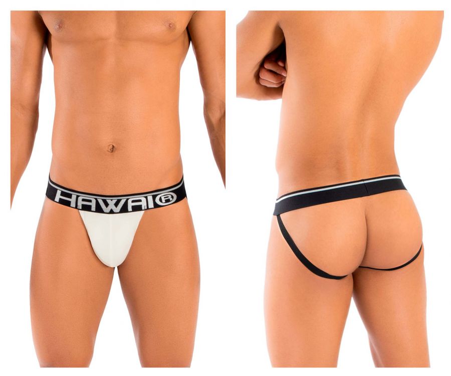 HAWAI 41946 Solid Athletic Jockstrap Farbe Vanille