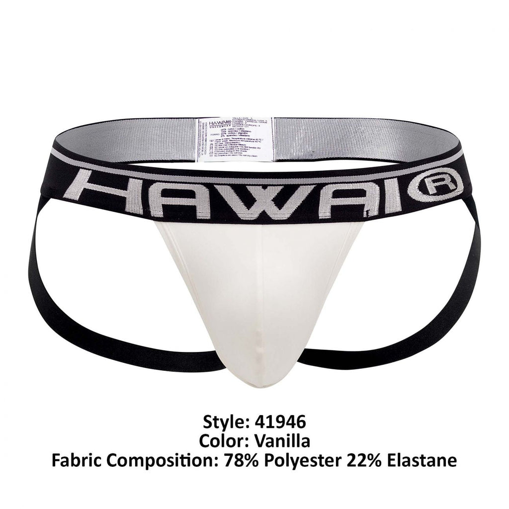 HAWAI 41946 Solid Athletic Jockstrap Farbe Vanille